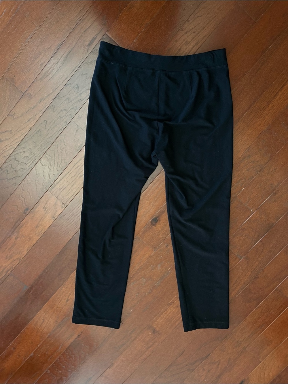 $198 Eileen Fisher Straight Leg Stretch Ankle
Pants PS/PP black pull on - Picture 8 of 9